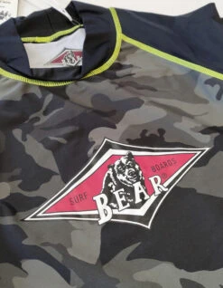 BEAR SURFBOARDS RASHGUARD LYCRA ALLOVER PRINT LYCRA SURF -Salty Crew Shop bear surfboards rashguard allover print 2