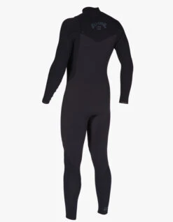 BILLABONG 4/3 REVOLUTION GRAPHENE COMP CHEST ZIP WETSUIT BLACK -Salty Crew Shop billabong 4 3 revolution muta chest zip black