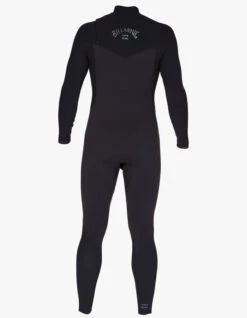 BILLABONG 4/3 REVOLUTION GRAPHENE COMP CHEST ZIP WETSUIT BLACK -Salty Crew Shop billabong 4 3 revolution muta chest zip black 1