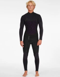 BILLABONG 4/3 ABSOLUTE PLUS CHEST ZIP WETSUIT -Salty Crew Shop billabong 5 4 absolute plus muta chest zip black 2