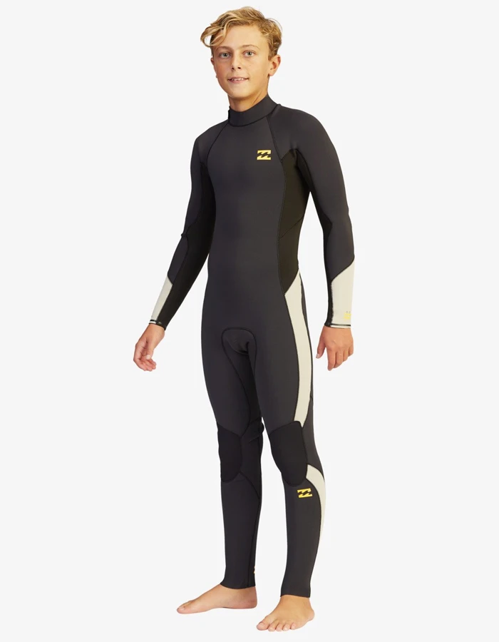 BILLABONG ABSOLUTE 4/3 MM BACK ZIP BOYS 8-14 1 BILLABONG ABSOLUTE 4/3 MM BACK ZIP BOYS 8-14