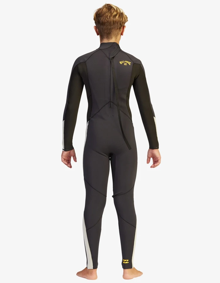 BILLABONG ABSOLUTE 4/3 MM BACK ZIP BOYS 8-14 2 BILLABONG ABSOLUTE 4/3 MM BACK ZIP BOYS 8-14 - Image 2