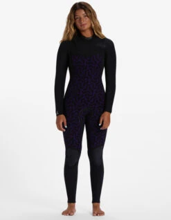 BILLABONG 4/3 FURNACE CHEST ZIP WETSUIT FOR WOMEN -Salty Crew Shop billabong furnace 4 3 chest zip muta donna 1