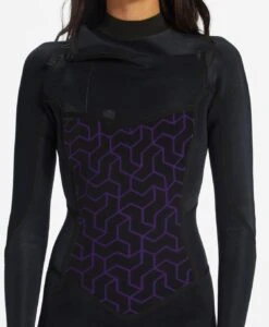 BILLABONG 4/3 SYNERGY CHEST ZIP WETSUIT FOR WOMEN -Salty Crew Shop billabong synergy 4 3 frontzip muta donna 11