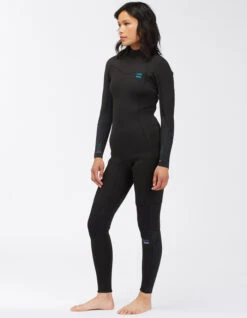 BILLABONG 5/4 SYNERGY BACK ZIP WETSUIT FOR WOMEN -Salty Crew Shop billabong synergy 5 4 back zip muta donna 2