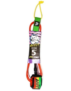 CATCH SURF BEATER PRO COMP LEASH 5' -Salty Crew Shop catch surf beater 5 pro comp leash