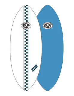 CBC SKIMBOARD 53'' FIBERGLASS EPOXY -Salty Crew Shop cbc skimboard fiberglass 53 epoxy 3