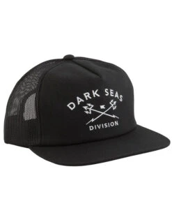 DARK SEAS TRIDENTS TRUCKER BLACK