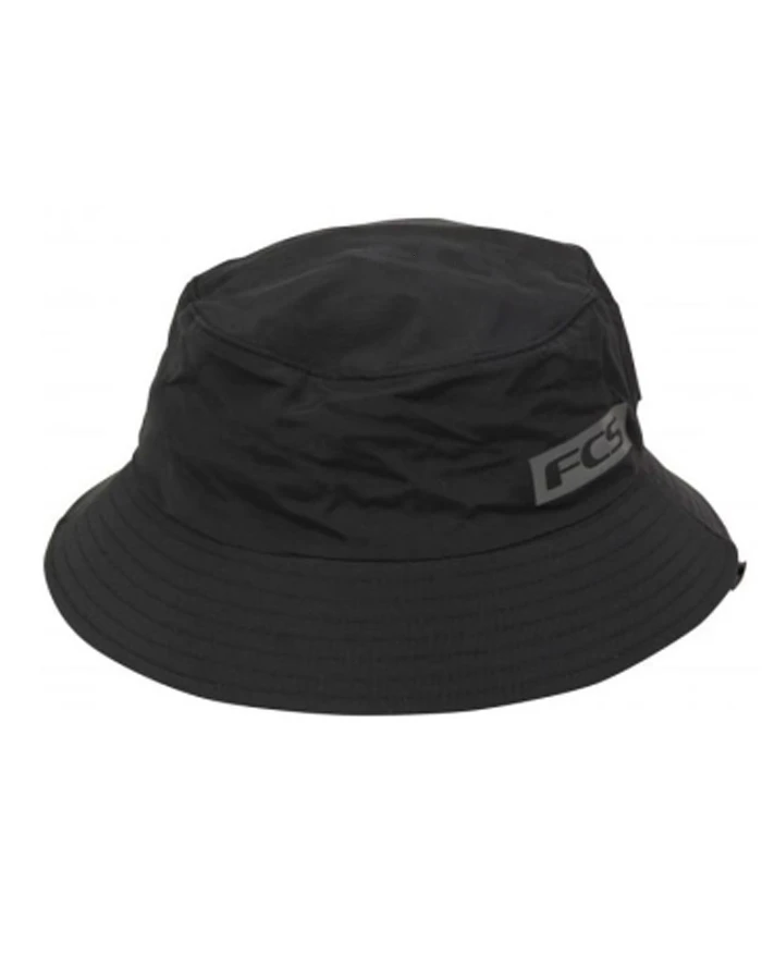 FCS ESSENTIAL SURF BUCKET HAT BLACK 2 FCS ESSENTIAL SURF BUCKET HAT BLACK - Image 2