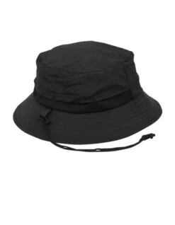 FCS ESSENTIAL SURF BUCKET HAT BLACK 5 FCS ESSENTIAL SURF BUCKET HAT BLACK -Salty Crew Shop fcs cappellino wet bucket cap black 3