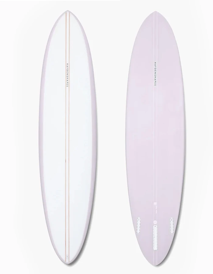 HAYDENSHAPES MID LENGTH GLIDER PU FUTURES 2+1 DUST 1 HAYDENSHAPES MID LENGTH GLIDER PU FUTURES 2+1 DUST