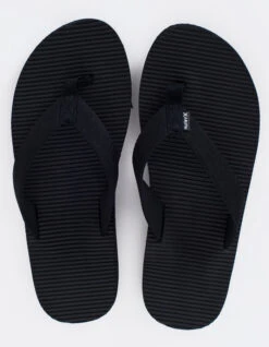 HURLEY ONE AND ONLY SANDALS BLACK -Salty Crew Shop hurley infradito one and only black