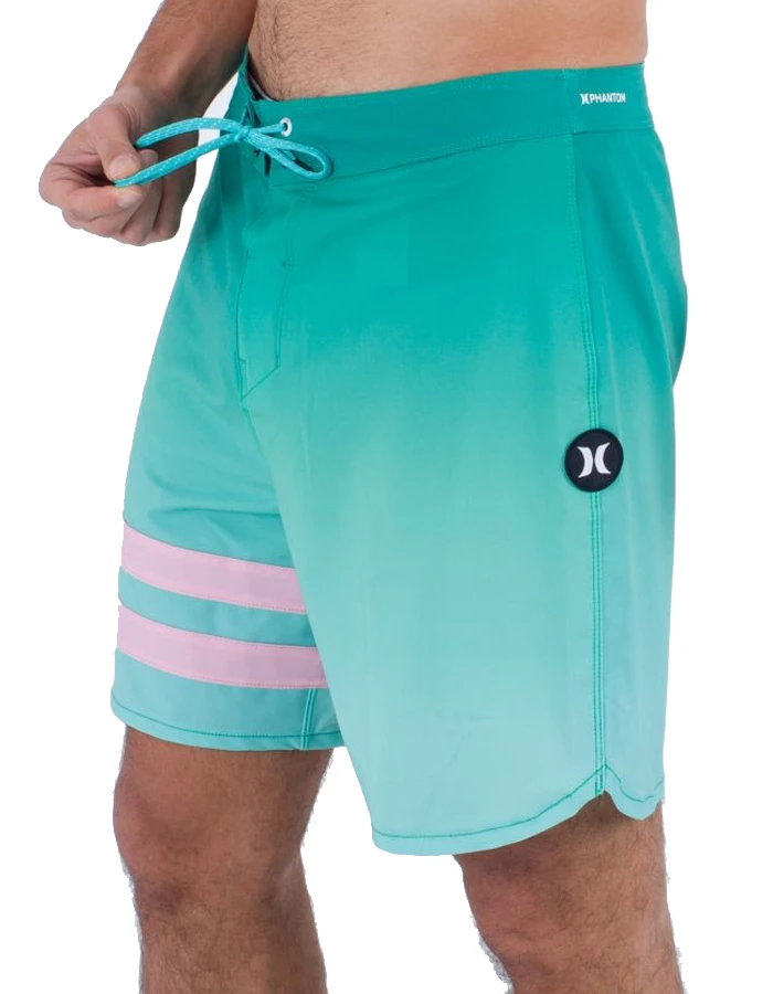 HURLEY PHANTOM ECO BLOCK PARTY BOARDSHORTS 18" TROPICAL MIST 1 HURLEY PHANTOM ECO BLOCK PARTY BOARDSHORTS 18" TROPICAL MIST
