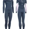 ION WETSUIT ELEMENT SEMIDRY 5/4 DL FRONT ZIP