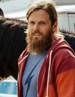 LIGHTNING BOLT FOREVER LONG SLEEVE HAWAIIAN OCEAN (B GRADE) -Salty Crew Shop lightning bolt forever long sleeve hawaiian ocean