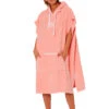 OCEAN & EARTH LADIES HOODED PONCHO PINK