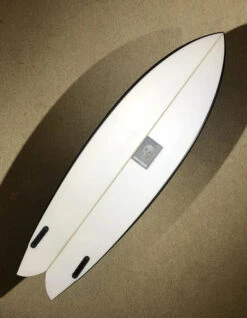 PUKAS 5'10" CHRIS CHRISTENSON PEGASO TWIN FIN BLACK -Salty Crew Shop pukas chris christenson 5 10 pegaso twin fin black 1