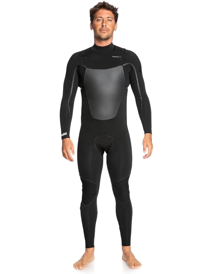 QUIKSILVER 5/4/3 MARATHON SESSION CHEST ZIP WETSUIT BLACK