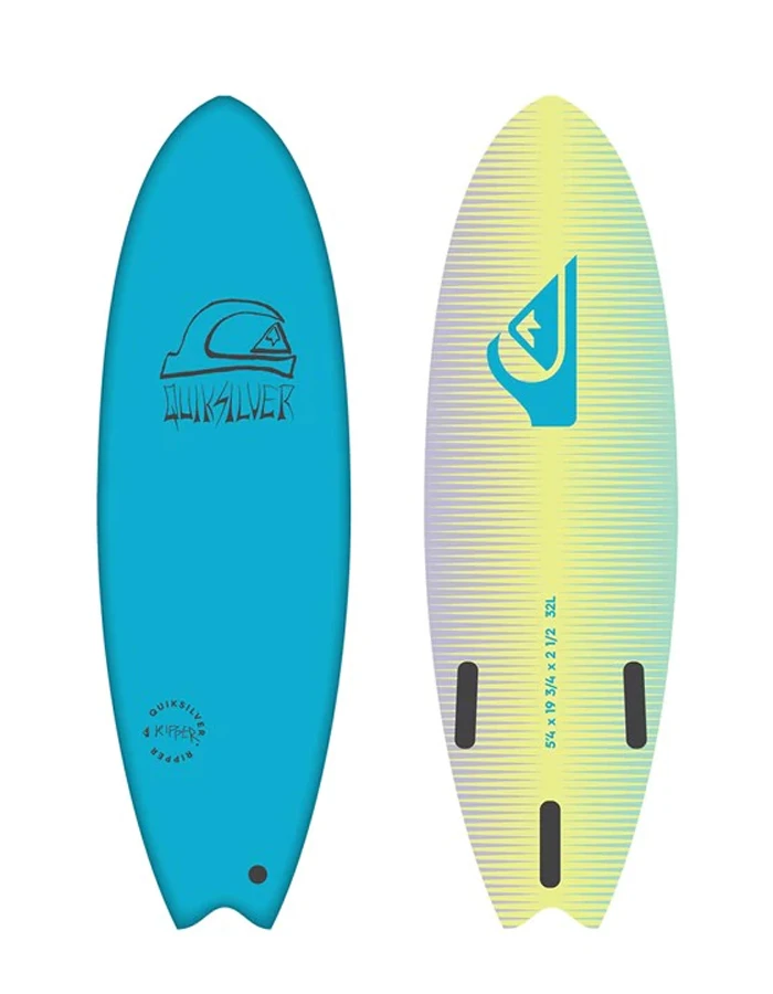 QUIKSILVER 5’4" SOFTBOARD RIPPER BLUE 1 QUIKSILVER 5’4" SOFTBOARD RIPPER BLUE