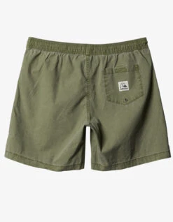 QUIKSILVER TAXER 17" ELASTICATED SHORTS FOUR LEAF CLOVER -Salty Crew Shop quiksilver bermuda taxer 17 four leaf clover 1