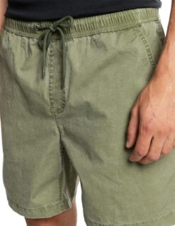 QUIKSILVER TAXER 17" ELASTICATED SHORTS FOUR LEAF CLOVER -Salty Crew Shop quiksilver bermuda taxer 17 four leaf clover 4