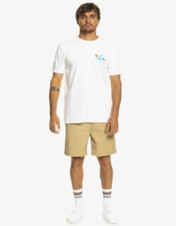 QUIKSILVER TAXER 18" ELASTICATED SHORTS PLAGE 11 QUIKSILVER TAXER 18" ELASTICATED SHORTS PLAGE -Salty Crew Shop quiksilver bermuda taxer 18 elasticizzati plage 4