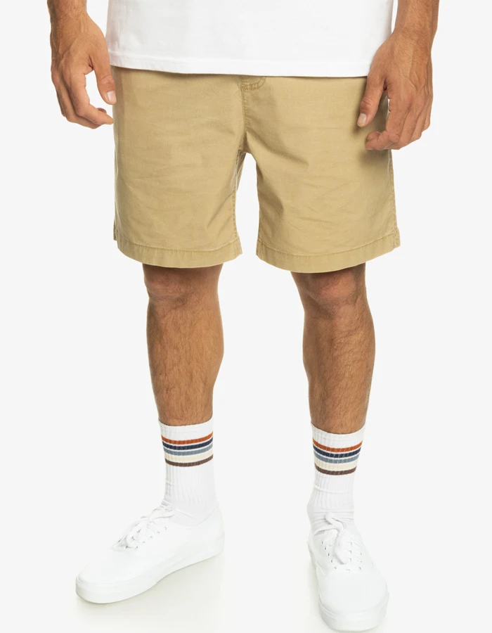 QUIKSILVER TAXER 18" ELASTICATED SHORTS PLAGE 1 QUIKSILVER TAXER 18" ELASTICATED SHORTS PLAGE
