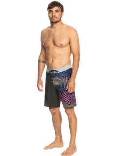 QUIKSILVER BOARDSHORT HIGHLITE ARCH 19" IRON GATE -Salty Crew Shop quiksilver boardshort highlite arch 19 iron gate 1