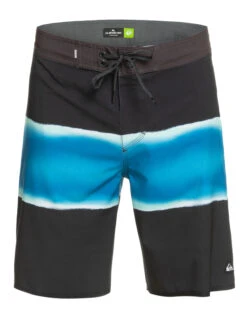 QUIKSILVER BOARDSHORTS SURFSILK NEW WAVE 19" BLACK -Salty Crew Shop quiksilver boardshorts surfsilk new wave 19 black