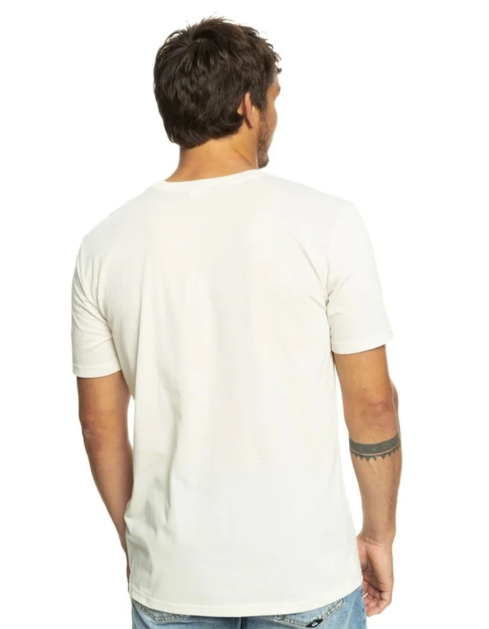 QUIKSILVER FADE BACK T-SHIRT BIRCH 4 QUIKSILVER FADE BACK T-SHIRT BIRCH - Image 4