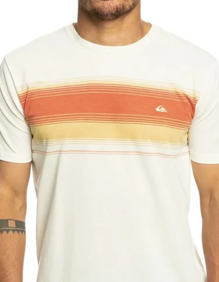 QUIKSILVER FADE BACK T-SHIRT BIRCH 3 QUIKSILVER FADE BACK T-SHIRT BIRCH - Image 3