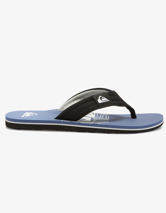 QUIKSILVER MOLOKAI LAYBACK II SANDALS BLUE WHITE BLUE 3 QUIKSILVER MOLOKAI LAYBACK II SANDALS BLUE WHITE BLUE - Image 3