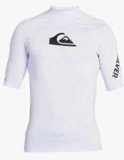 QUIKSILVER LYCRA SURF ALL TIME MANICA CORTA UPF50 2020 WHITE