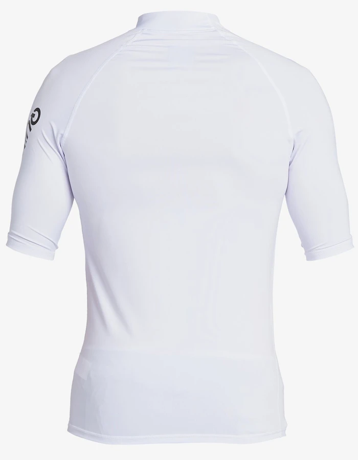 QUIKSILVER LYCRA SURF ALL TIME MANICA CORTA UPF50 2020 WHITE - Image 2