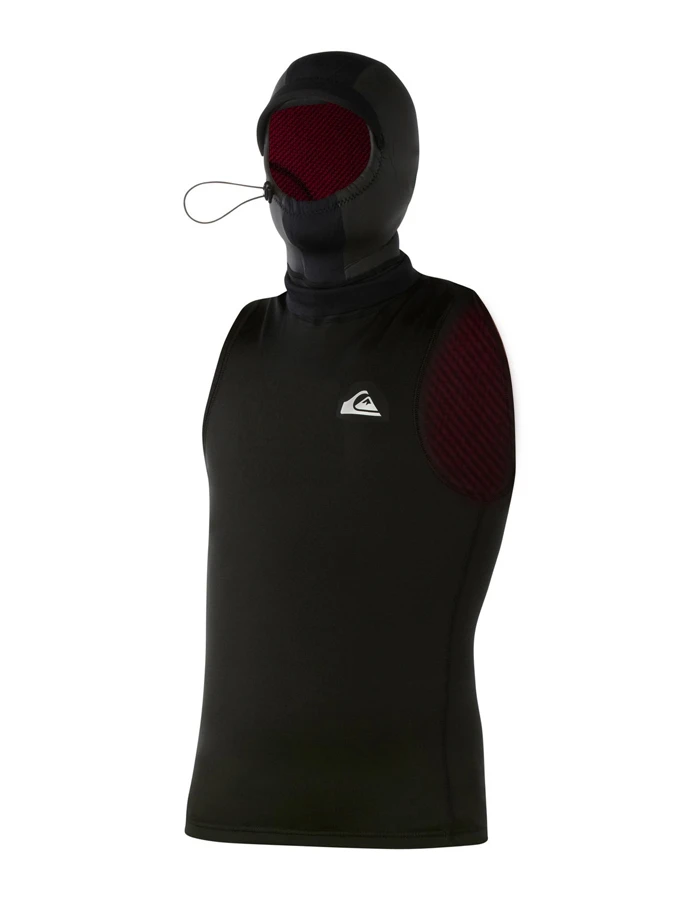 QUIKSILVER MARATHON SESSION 2MM HOODED VEST 1 QUIKSILVER MARATHON SESSION 2MM HOODED VEST