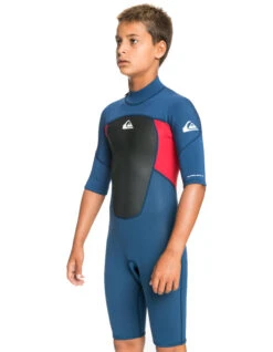 QUIKSILVER BOYS PROLOGUE 2/2 STEAMER WETSUIT BACKZIP -Salty Crew Shop quiksilver prologue 2 2 back zip ragazzo 6 12 anni 2