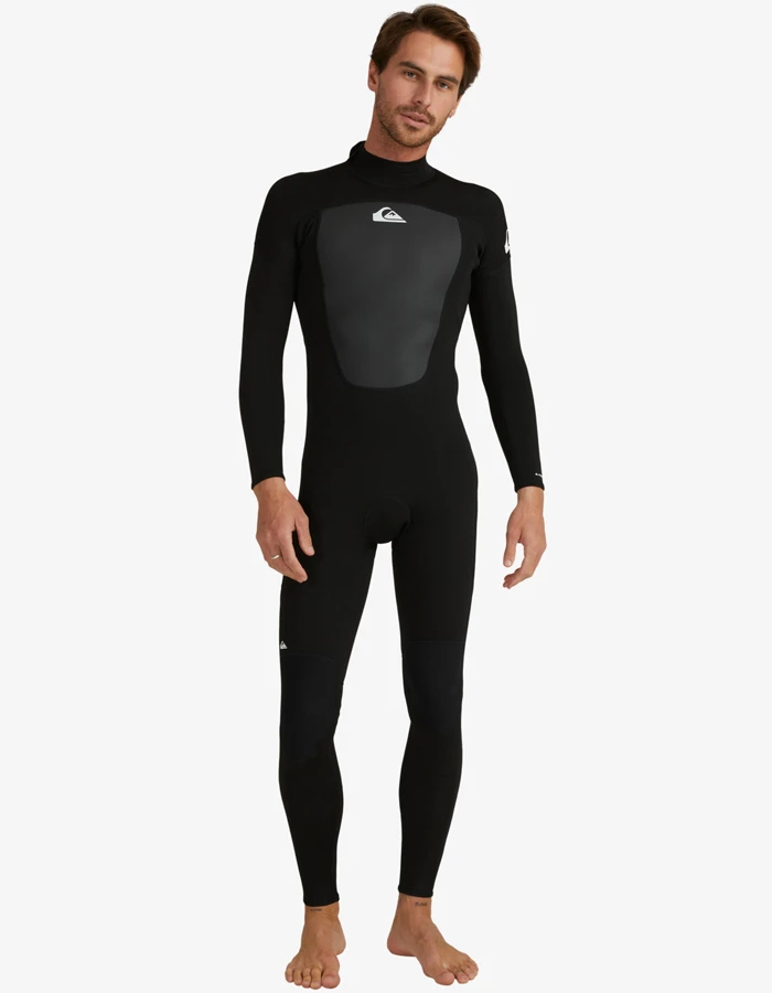 QUIKSILVER PROLOGUE 3/2MM BACK ZIP WETSUIT BLACK 2 QUIKSILVER PROLOGUE 3/2MM BACK ZIP WETSUIT BLACK - Image 2