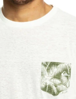 QUIKSILVER RETRO PLAN T-SHIRT -Salty Crew Shop quiksilver retro plan t shirt con taschino