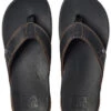 REEF SANDALS CUSHION LUX BLACK BROWN