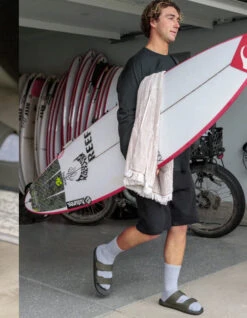 REEF SANDALS CUSHION TRADEWIND BLACK -Salty Crew Shop reef infradito cushion tradewind black 7