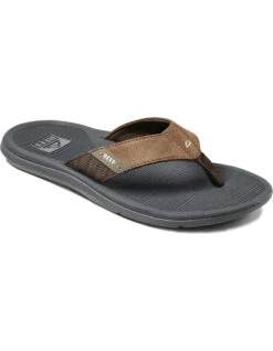 REEF SANDALS SANTA ANA GREY TAN -Salty Crew Shop reef infradito santa ana grey tan 1