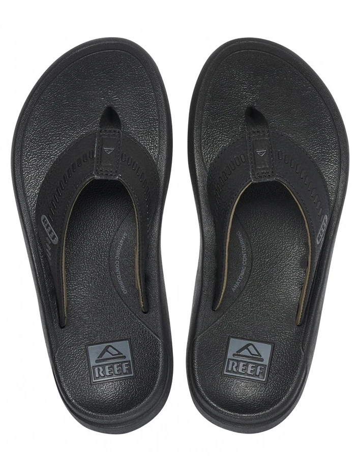 REEF SANDALS SWELLSOLE CRUISER SANDALS BLACK GREY 1 REEF SANDALS SWELLSOLE CRUISER SANDALS BLACK GREY