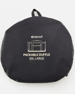 RIP CURL ONYX LARGE PACKABLE 50L DUFFLE -Salty Crew Shop rip curl borsone onyx large packable 55l 3