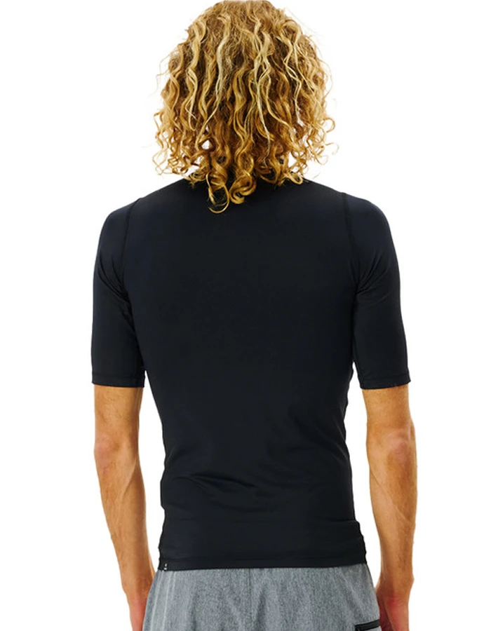 RIP CURL CORPS LONG SLEEVE UV TEE BLACK - Image 2