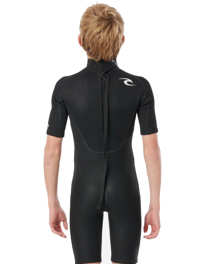 RIP CURL JUNIOR FREELITE 2MM SHORT SLEEVE SPRINGSUIT BACKZIP 2 RIP CURL JUNIOR FREELITE 2MM SHORT SLEEVE SPRINGSUIT BACKZIP - Image 2