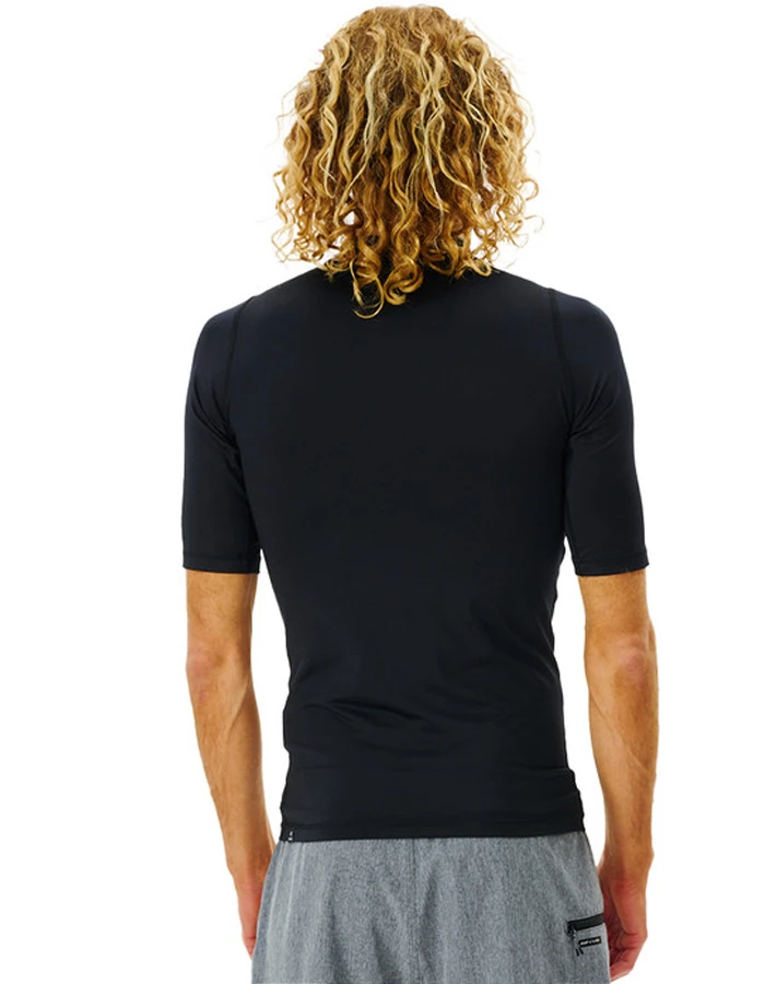 RIP CURL CORPS SHORT SLEEVE UV TEE BLACK 2 RIP CURL CORPS SHORT SLEEVE UV TEE BLACK - Image 2