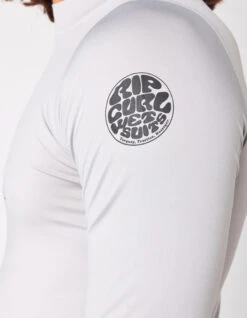 RIP CURL CORPS SHORT SLEEVE UV TEE GREY -Salty Crew Shop rip curl lycra corps grey 1
