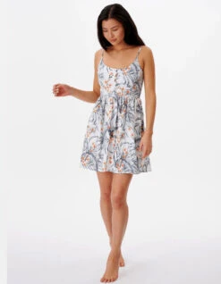 RIP CURL MINI DRESS LIGHT BLUE -Salty Crew Shop rip curl mini dress donna light blue 2
