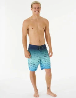 RIP CURL MIRAGE MEDINA 19" BOARDSHORT RETRO BLUE -Salty Crew Shop rip curl mirage medina boardshort 19 retro blue 2