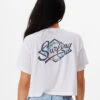 RIP CURL PSYCHEDELIC DREAMS SHORT SLEEVE CROP TEE